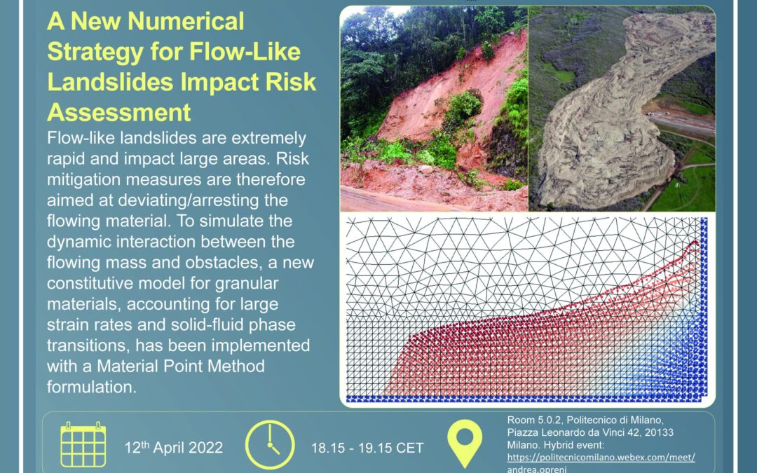 PhDTalks | A New Numerical Strategy for Flow-Like Landslides Impact Risk Assessment