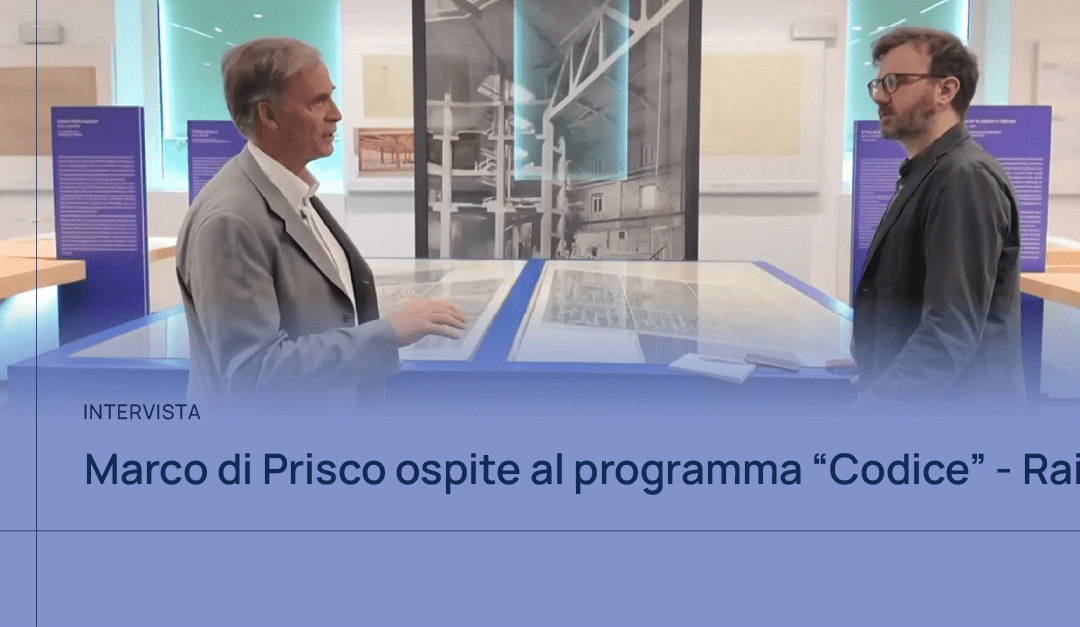 Marco di Prisco ospite a “Codice” – Rai 1