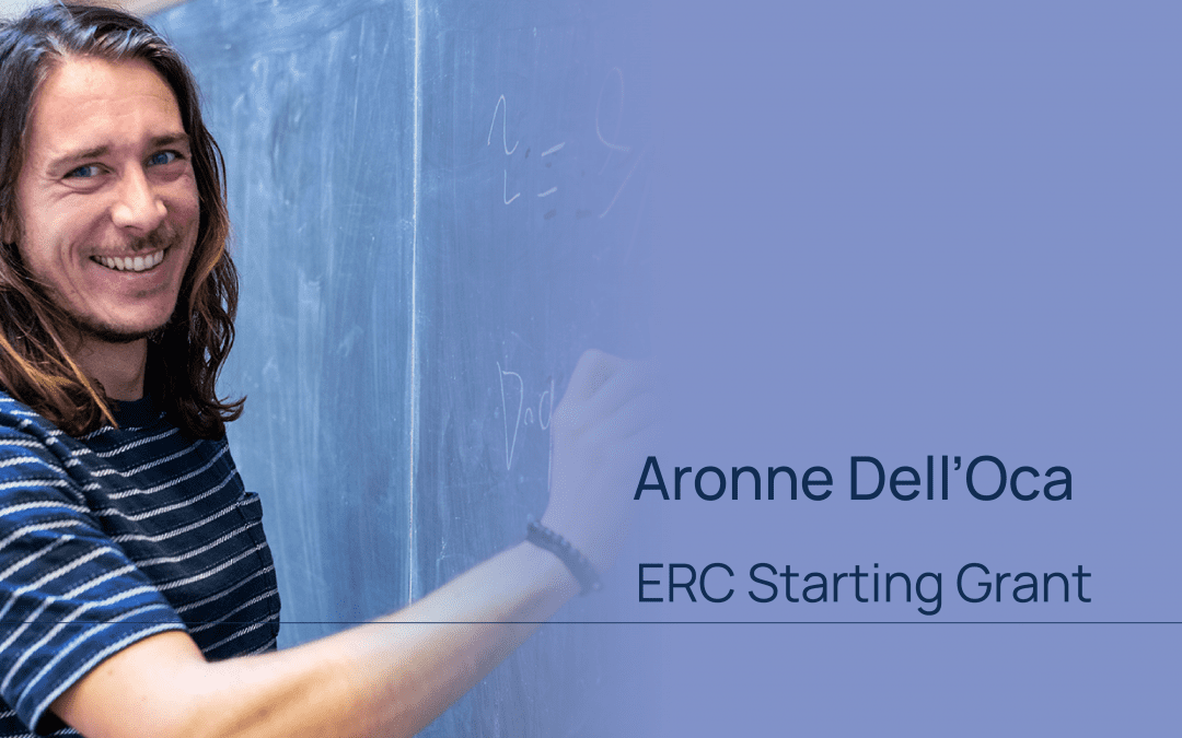 Aronne Dell’Oca riceve l’ERC Starting Grant