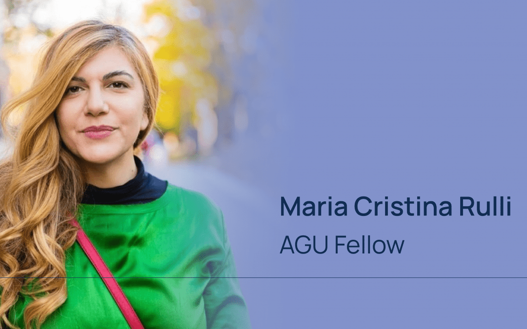 Maria Cristina Rulli was elected as an AGU Fellow