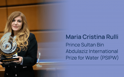 Maria Cristina Rulli receives the ‘Prince Sultan Bin Abdulaziz International Prize for Water’